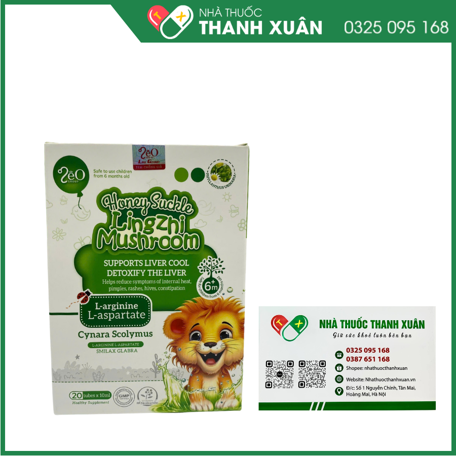 Siro Thanh nhiệt Hepan Life hỗ trợ mát gan, giải độc gan, táo bón